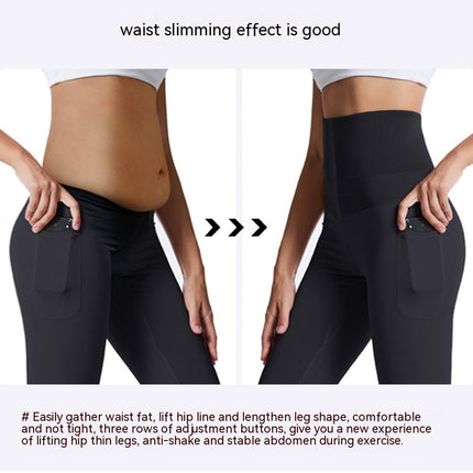 High Waisted Corset Waist Leggings Body Shape for Women Tummy Control Shape Yoga Pants