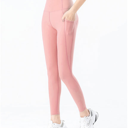 Women's Yoga Pants Tummy Control High Waist Running Women's Leggings with Pocket