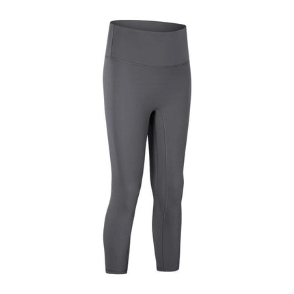 High Waisted Capri Leggings for Women - Soft Slim Yoga Pants with Pockets for Running Workout