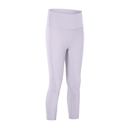 High Waisted Capri Leggings for Women - Soft Slim Yoga Pants with Pockets for Running Workout