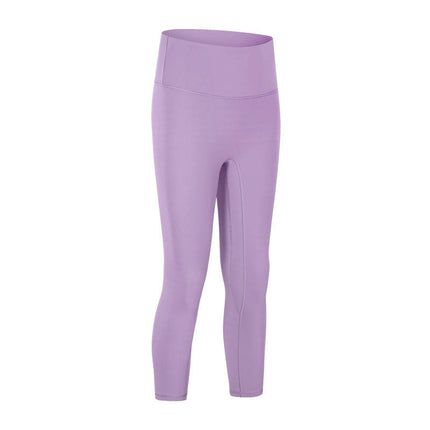 High Waisted Capri Leggings for Women - Soft Slim Yoga Pants with Pockets for Running Workout