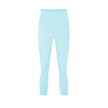 High Waisted Capri Leggings for Women - Soft Slim Yoga Pants with Pockets for Running Workout