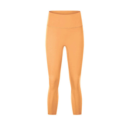 High Waisted Capri Leggings for Women - Soft Slim Yoga Pants with Pockets for Running Workout