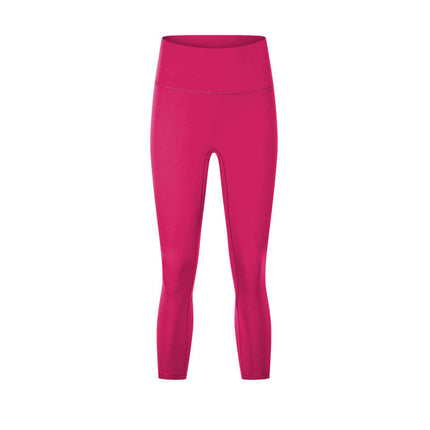 High Waisted Capri Leggings for Women - Soft Slim Yoga Pants with Pockets for Running Workout