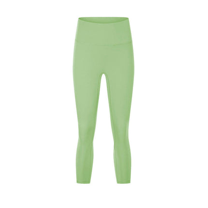 High Waisted Capri Leggings for Women - Soft Slim Yoga Pants with Pockets for Running Workout