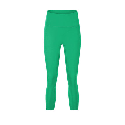 High Waisted Capri Leggings for Women - Soft Slim Yoga Pants with Pockets for Running Workout