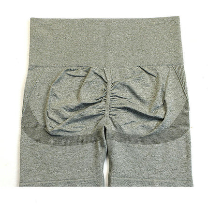 High Waist Shorts for Women Tummy Control Running Exercise Yoga Shorts