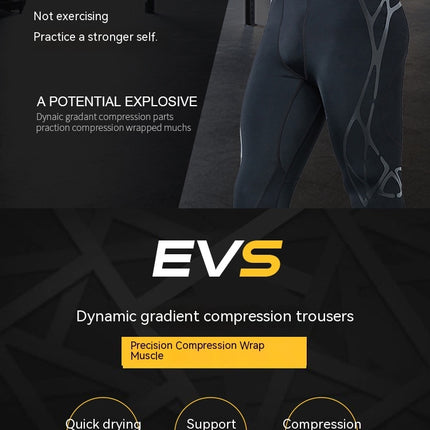 Men's Compression Pants Running Tights Workout Leggings