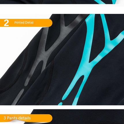 Men's Compression Pants Running Tights Workout Leggings