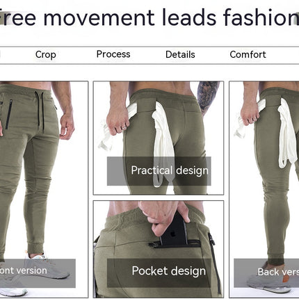 Men's Joggers Pants - Casual Gym Workout Pants Slim Fit Tapered Sweatpants with Pockets