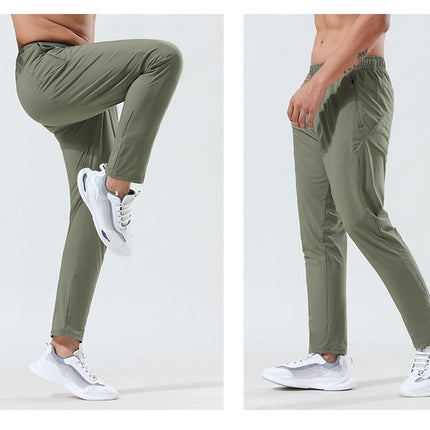 Men's Athletic Running Pants Lightweight Quick Dry Workout Joggers