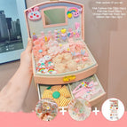 11 # Pink Cartoon 37 Piece Set