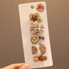 Smiling Face Flower 5-Piece Set