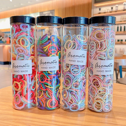 Girl's Hair Bands,Cotton Baby Hair Ties,Multicoloured Small Elastic Hair Band for Toddler Hair Bands Children Girls' Ponytail Holder