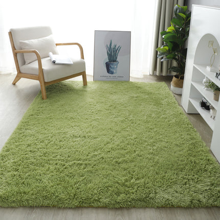 Extra Long Pile Fluffy Rugs and Carpet, Non-Slip Soft Cozy Rectangular Shaggy Rug for Bedroom, Nursery, Living Room