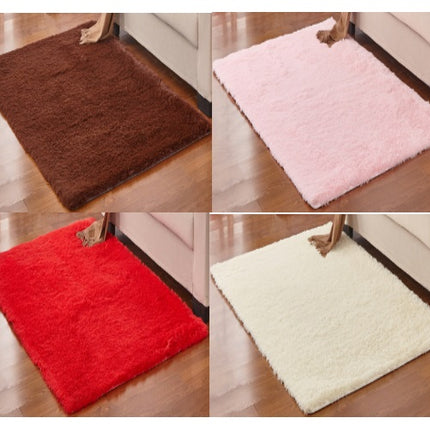 Home Decor Children's Room Bedroom Shaggy Carpet Non-Slip Cozy Living Room Fluffy Indoor Rugs