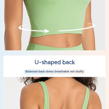 Sports Bras for Women Workout Women's Shockproof Running High Intensity Yoga Fitness Bra Sports Tank Top