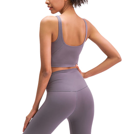 Sports Bras for Women Workout Women's Shockproof Running High Intensity Yoga Fitness Bra Sports Tank Top