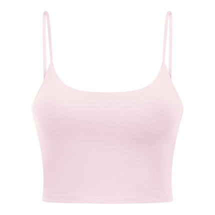 Sports Bras for Womens Workout Yoga Tank Top Women with Chest Pad Fitness Top Half Small Suspender Yoga Clothing