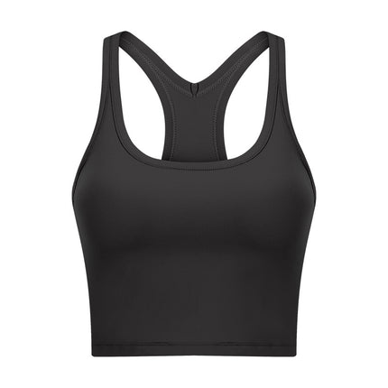 Ladies shockproof running high intensity fitness sports bra Yoga undershirt with bra pads female sports underwear