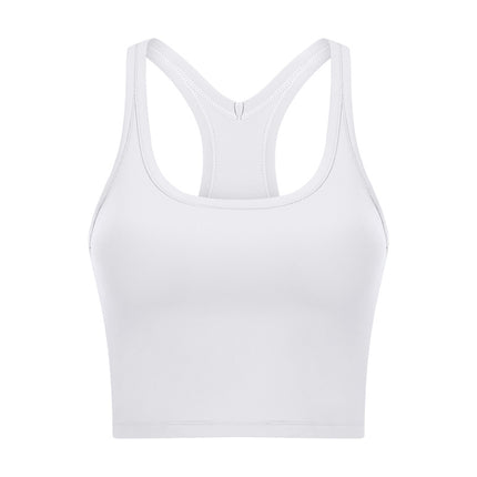 Ladies shockproof running high intensity fitness sports bra Yoga undershirt with bra pads female sports underwear