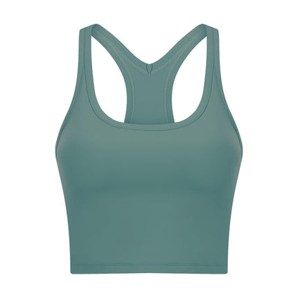 Ladies shockproof running high intensity fitness sports bra Yoga undershirt with bra pads female sports underwear