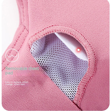 Ladies Wide Strap Zipper Sports Underwear Women High Impact Zipper Type Shockproof Running Gathering Yoga Clothing Shockproof Bra