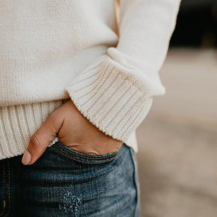 Fashion Women's Pullover Sweater Autumn and Winter Big Size Long Sleeve Round Neck Cute Heart Shape Knit Loose Top Shirt