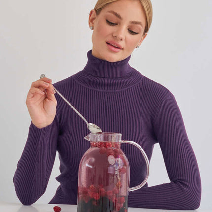 Turtleneck Sweater Women Solid Color Bottoming Shirt Slim High Collar Knitted Long Sleeved Top Pullover Sweaters