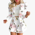 White flower skirt