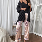 Black+Pink Flower Three Kits
