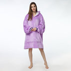 Purple-Lazy clothes
