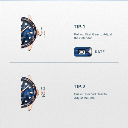 Mens Watches Fashion Waterproof Stainless Steel Analogue Quartz Watch Business Calendar Wrist Watch for Men