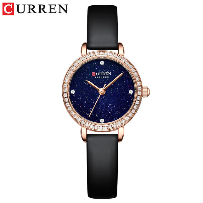 Women's Elegant Luxury Watches Fashion for Women Watch Diamond Quartz Analog Wrist Watch Casual Belt Watches