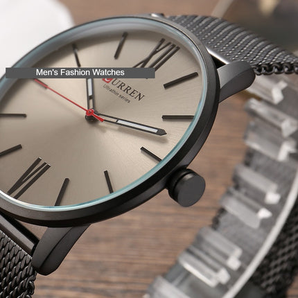 Men's Watches,Fashion Quartz Movement Wrist Watch,Analog Waterproof and Stainless Steel Strap Watch ,Leisure Business Watch for Men