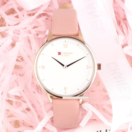 Women's Quartz Watches Leather Band Casual Water Resist Analog Watches Waterproof Wrist Watch of Women