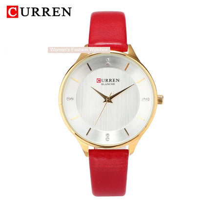 Women's Watch Genuine Leather Strap Watches for Women Fashion Casual Watch for Ladies Wrists Waterproof Quartz Wristwatches