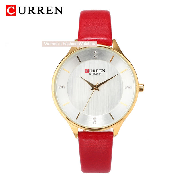 Women's Watch Genuine Leather Strap Watches for Women Fashion Casual Watch for Ladies Wrists Waterproof Quartz Wristwatches