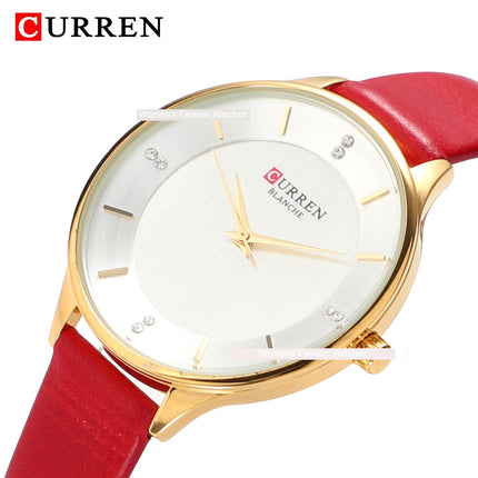 Women's Watch Genuine Leather Strap Watches for Women Fashion Casual Watch for Ladies Wrists Waterproof Quartz Wristwatches