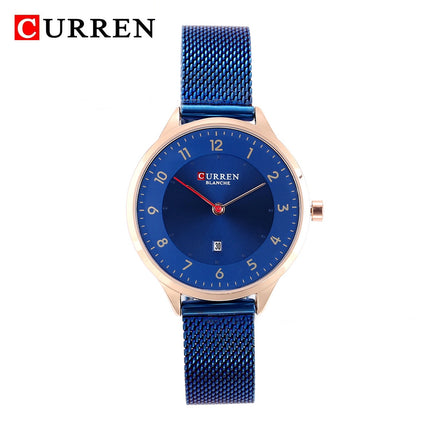 Women Watch Classic Stainless Steel Waterproof Calendar Quartz Analog Watch Fashion Ladies Wrist Watches