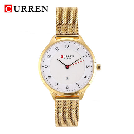 Women Watch Classic Stainless Steel Waterproof Calendar Quartz Analog Watch Fashion Ladies Wrist Watches
