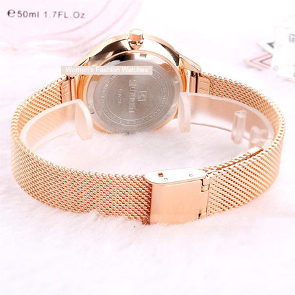Women Watch Classic Stainless Steel Waterproof Calendar Quartz Analog Watch Fashion Ladies Wrist Watches