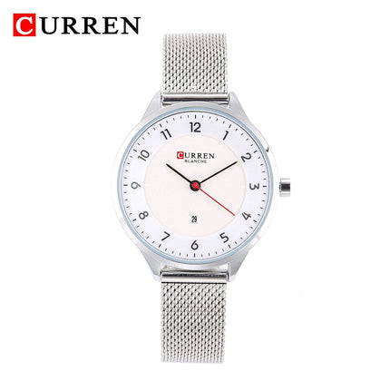 Women Watch Classic Stainless Steel Waterproof Calendar Quartz Analog Watch Fashion Ladies Wrist Watches