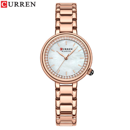 Women's Watches Fashion Casual Waterproof Stainless Steel Watch for Women  Movement Quartz Analog Watch