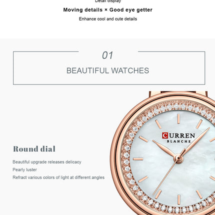 Women's Watches Fashion Casual Waterproof Stainless Steel Watch for Women  Movement Quartz Analog Watch