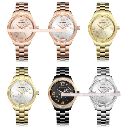 Women's Watches Fashion Elegant Analog Quartz Stainless Steel Ladies Wrist Watches Waterproof Watches for Women