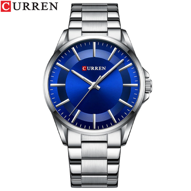 Men's Watches Waterproof Stainless Steel Watch for Men Analog Fashion Watch, Quartz Business Men Watch