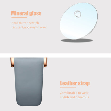 Women's Fashion Watches Leather Strap Quartz Waterproof  Watch for Women-M3