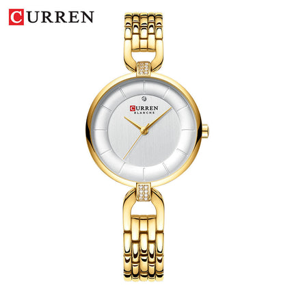 Women's Fashion Watches Stainless Steel Strap Quartz Waterproof  Watch for Women-A4
