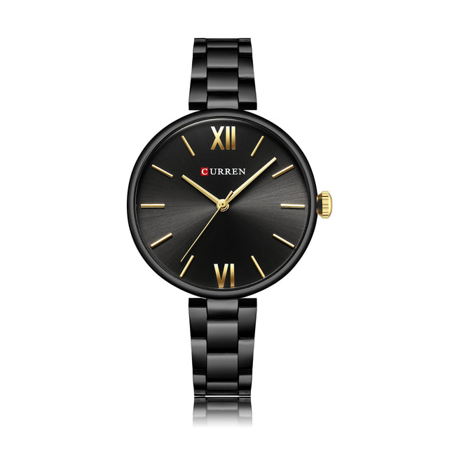 Women's Fashion Watches Stainless Steel Strap Quartz Waterproof  Watch for Women-A6